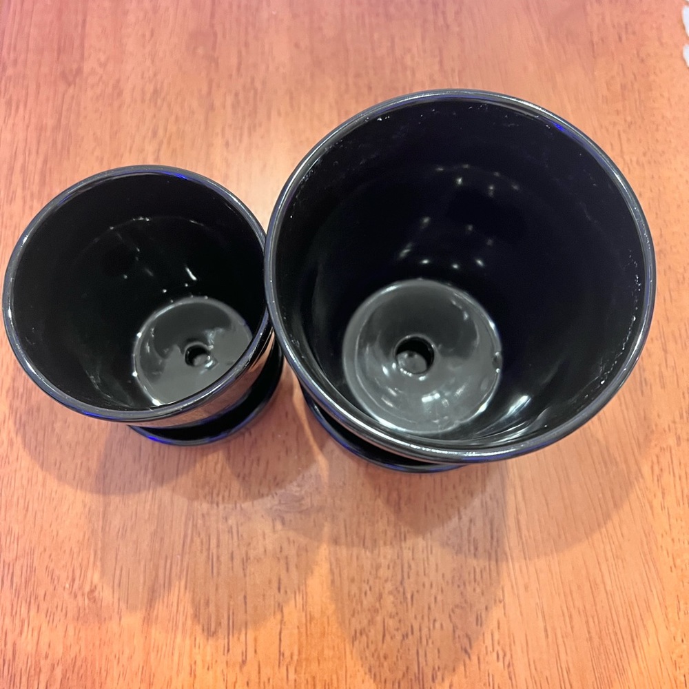 🌺PLANT POTS. FLOWER OR SUCCULENT POTS SET OF 2🌺🌸 - Picture 3 of 7